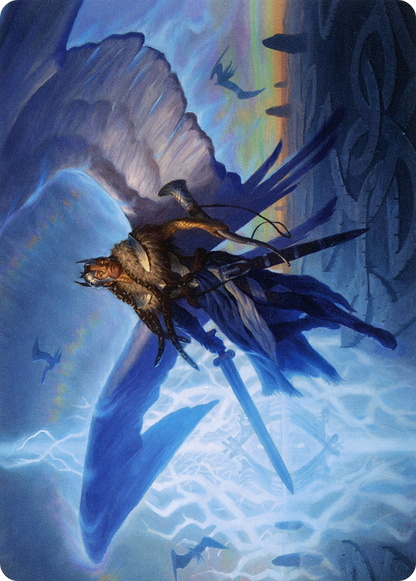 Righteous Valkyrie // Righteous Valkyrie (ASKHM-006) (Borderless) [Art Series: Kaldheim]