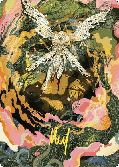 Greater Auramancy // Greater Auramancy (AWOE-061) (Borderless) [Wilds of Eldraine Art Series] Foil