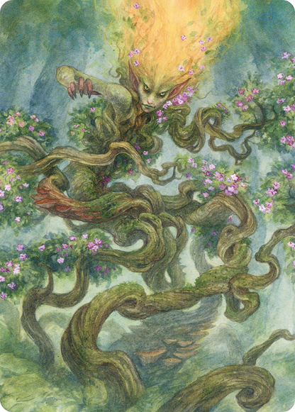 Titania, Protector of Argoth // Titania, Protector of Argoth (AMH2-043) (Borderless) [Modern Horizons 2 Art Series]