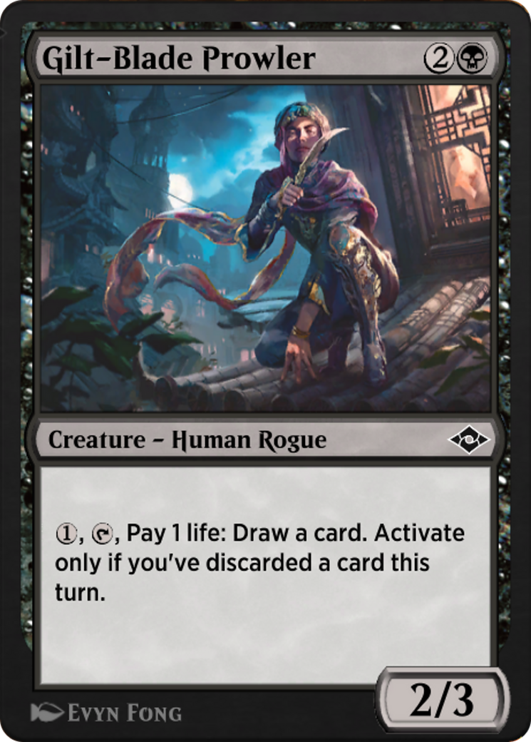 Gilt-Blade Prowler (J21-332) [Jumpstart: Historic Horizons]