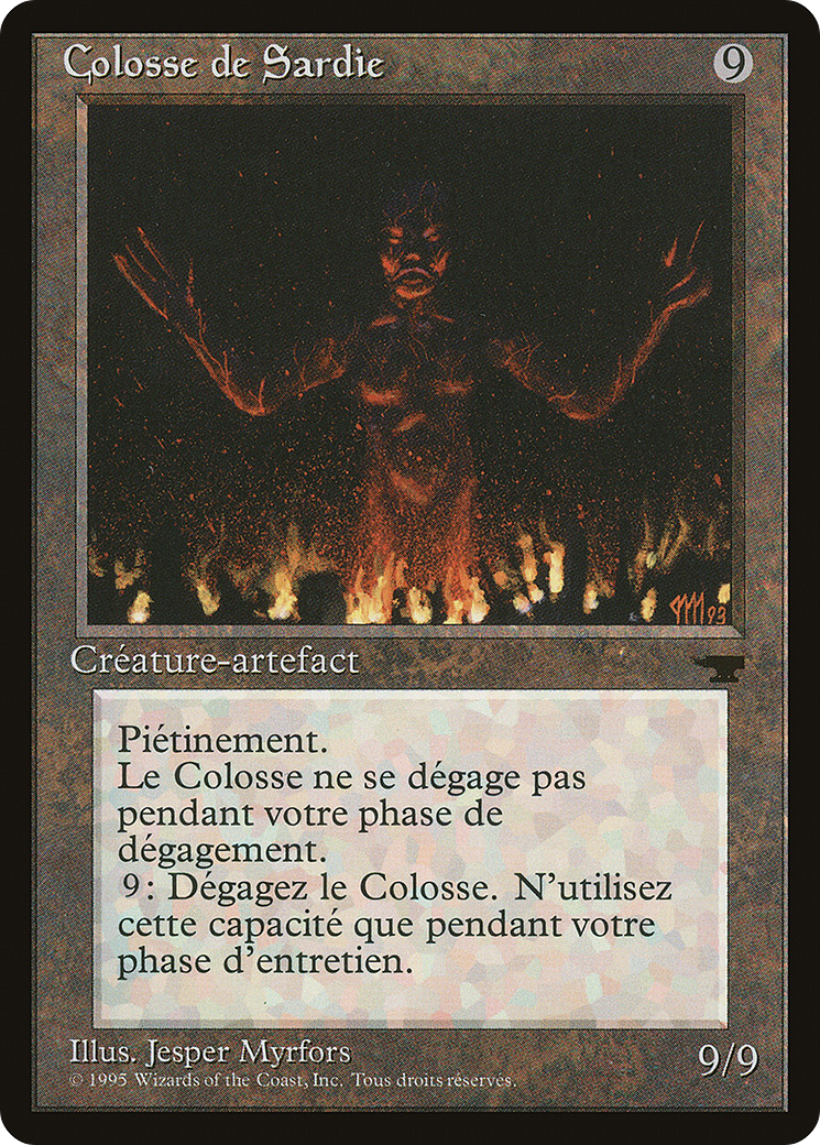 Colossus of Sardia (French) - "Colosse de Sardie" (REN-123) [Renaissance]