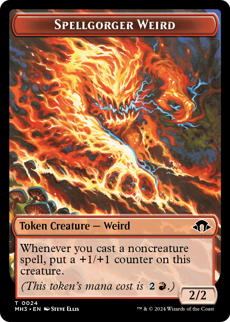 Spellgorger Weird (TMH3-024) [Modern Horizons 3 Tokens] Foil