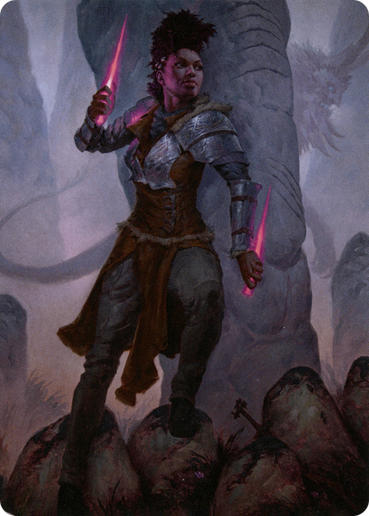 Kaya the Inexorable // Kaya the Inexorable (ASKHM-058) (Borderless) [Art Series: Kaldheim]