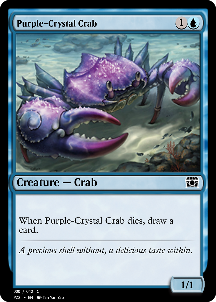 Purple-Crystal Crab (PZ2-70813) [Treasure Chest]