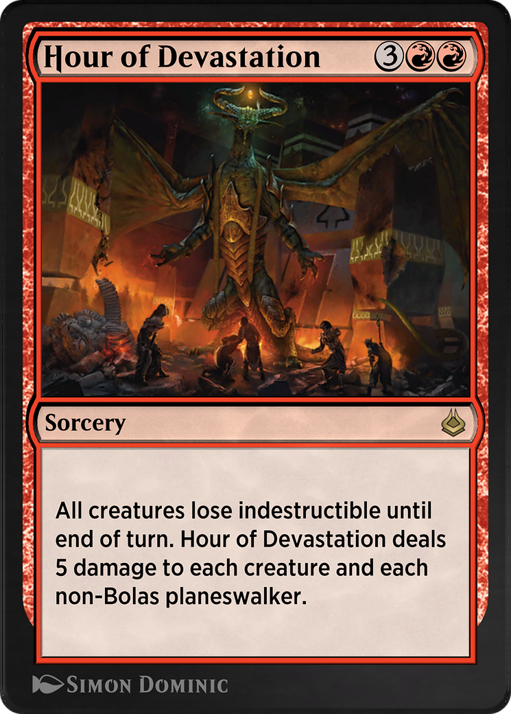 Hour of Devastation (AKR-160) [Amonkhet Remastered]