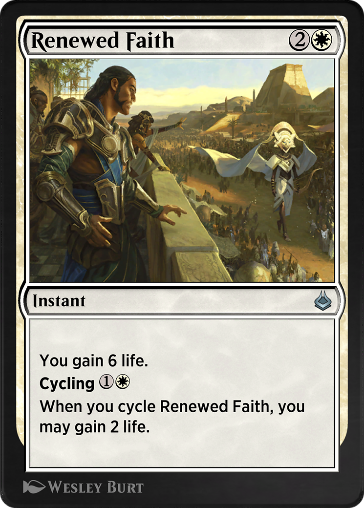 Renewed Faith (AKR-032) [Amonkhet Remastered]