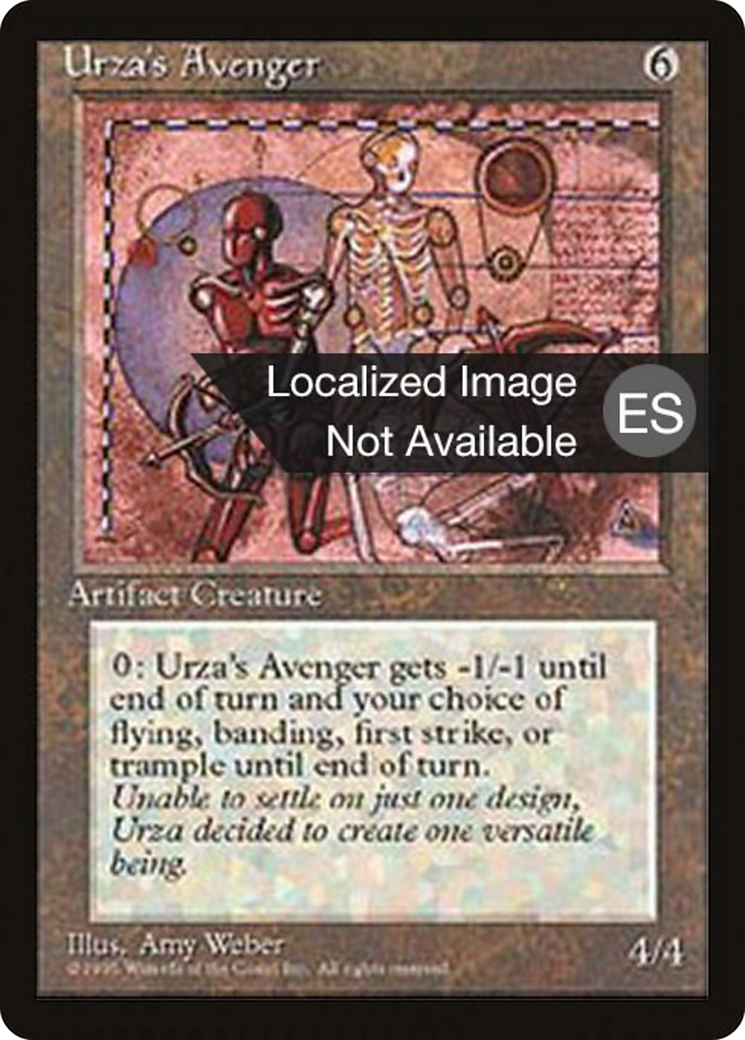 Urza's Avenger (4BB-355) [Fourth Edition Foreign Black Border]