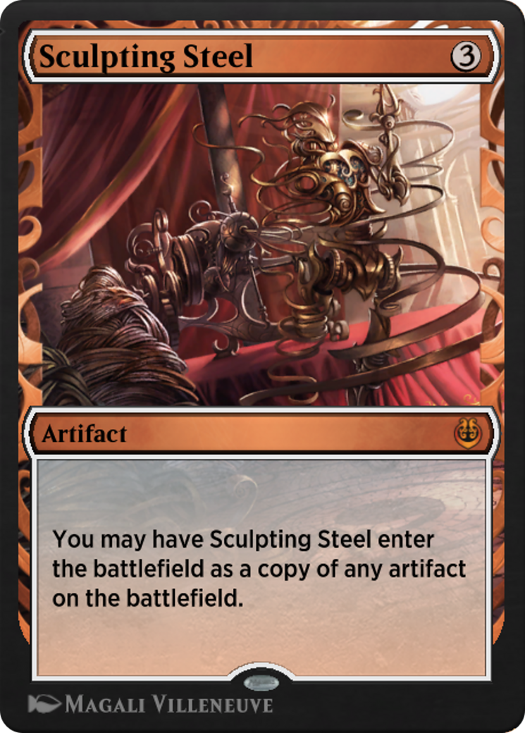 Sculpting Steel (KLR-302) (Showcase) [Kaladesh Remastered]