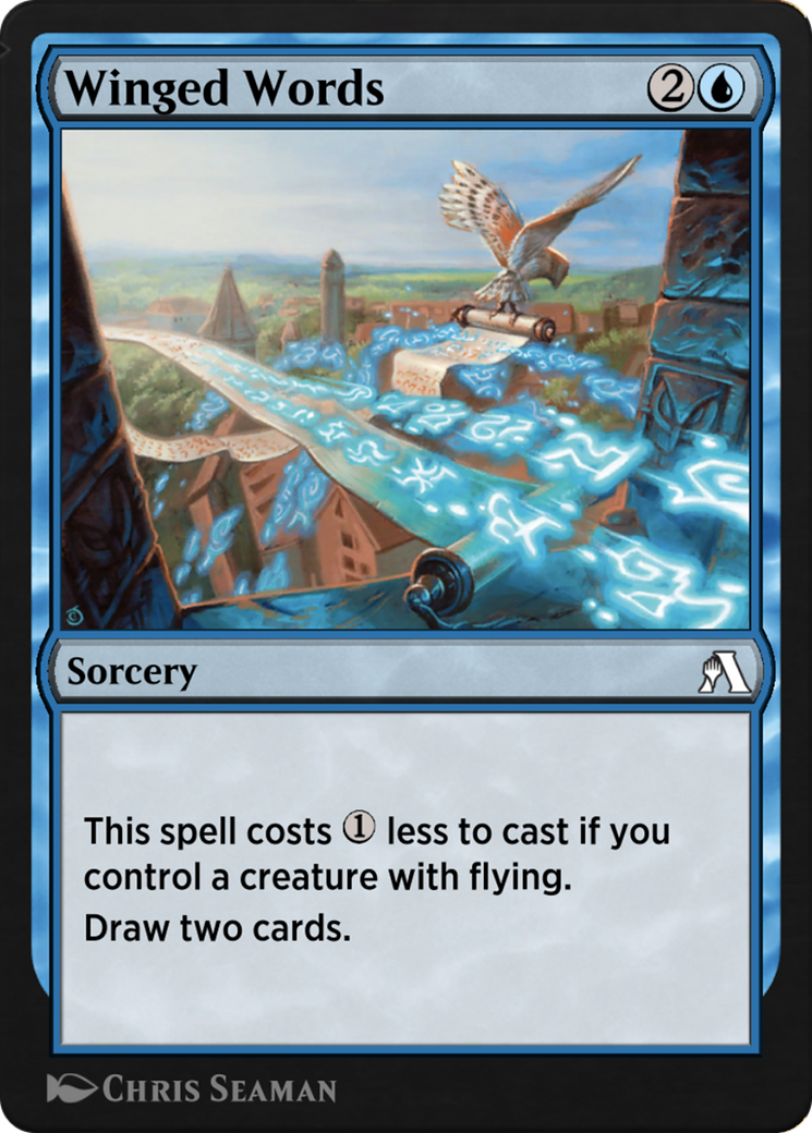 Winged Words (ANB-043) [Arena Beginner Set]