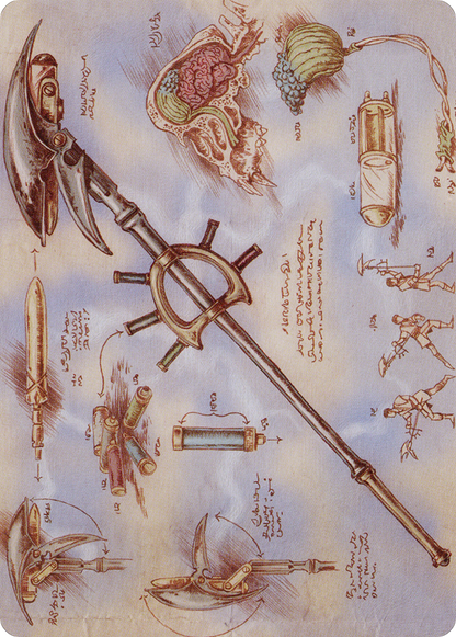 Staff of Domination // Staff of Domination (ABRO-079) (Borderless) [The Brothers' War Art Series]