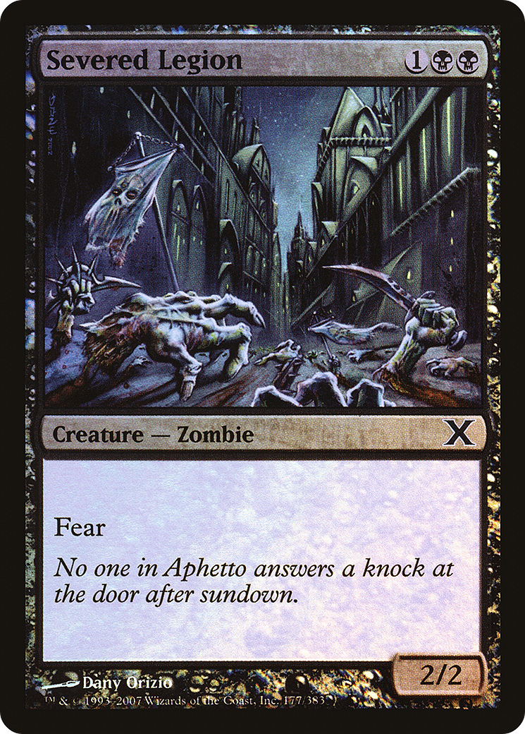 Severed Legion (10E-177★) [Tenth Edition] Foil