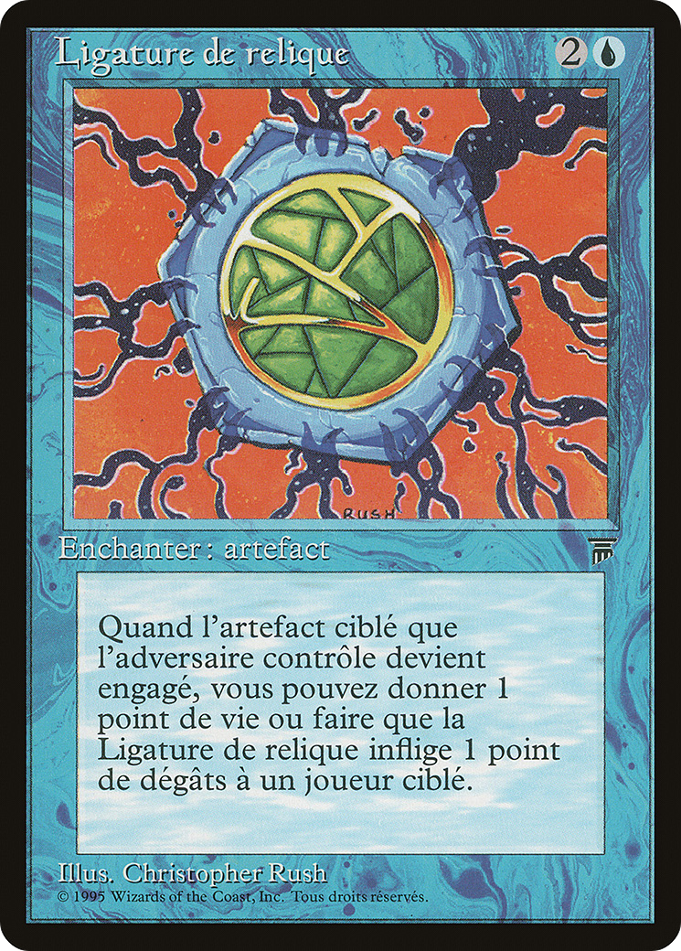Relic Bind (French) - "Ligature de relique" (REN-039) [Renaissance]