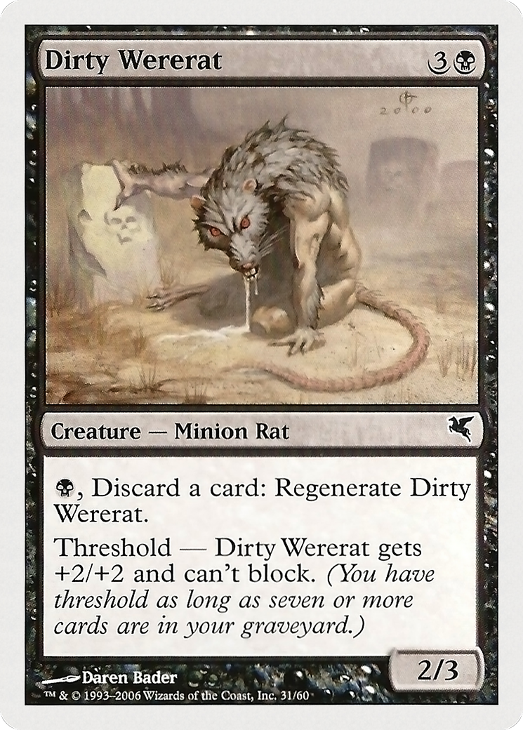 Dirty Wererat (PHUK-031) [Hachette UK]
