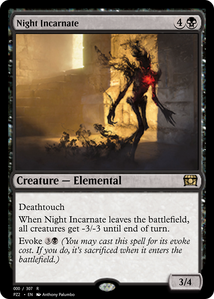 Night Incarnate (PZ2-70749) [Treasure Chest] Foil