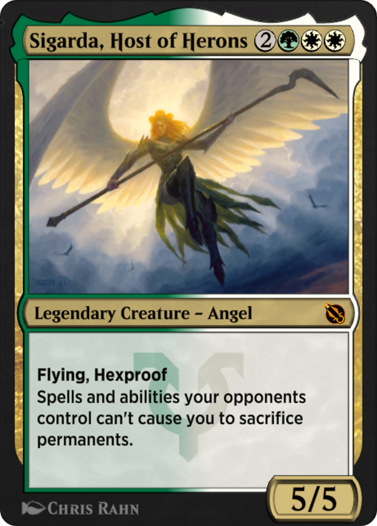 Sigarda, Host of Herons (SIS-066) [Shadows of the Past]