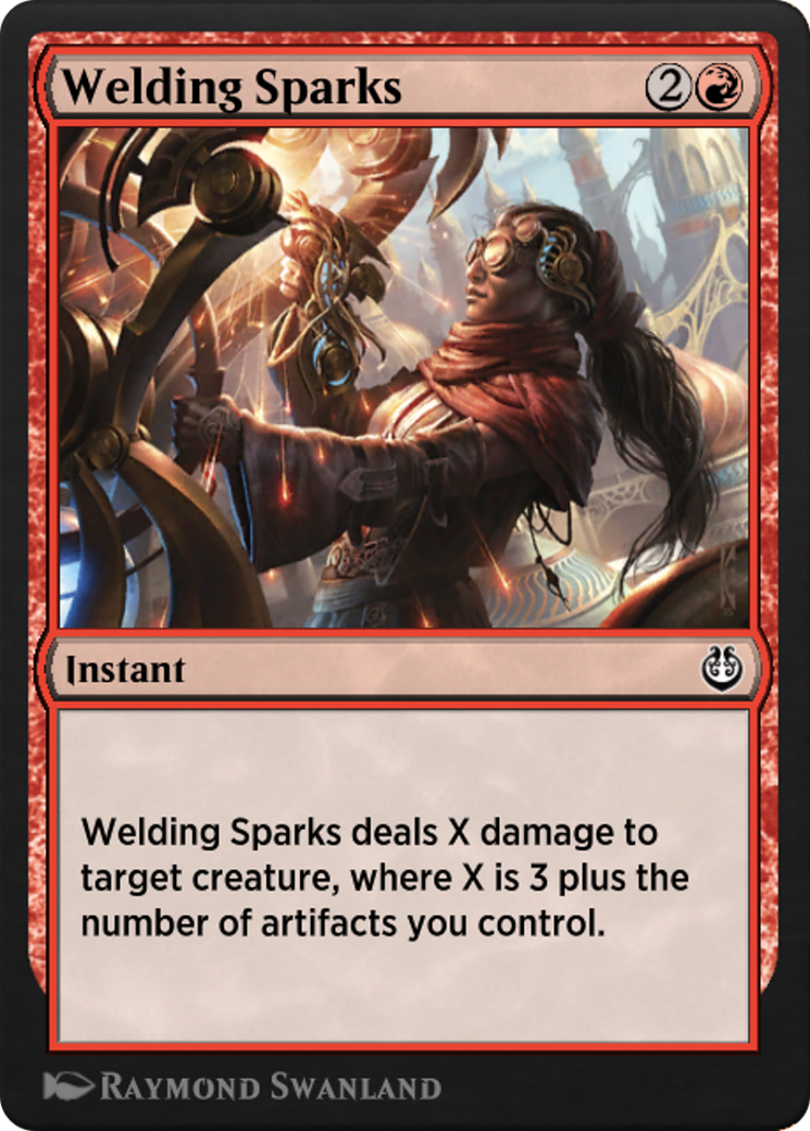 Welding Sparks (KLR-150) [Kaladesh Remastered]