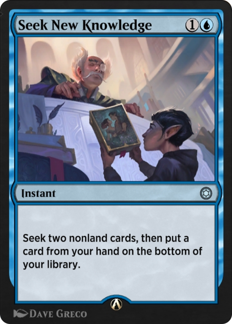 Seek New Knowledge (HBG-036) [Alchemy Horizons: Baldur's Gate]