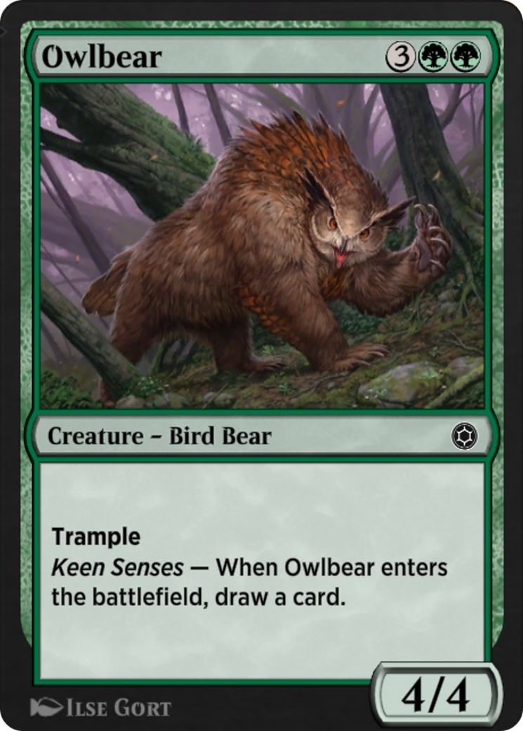 Owlbear (HBG-218) [Alchemy Horizons: Baldur's Gate]