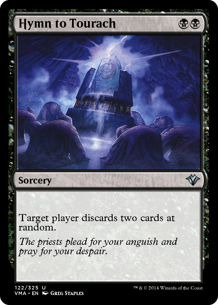 Hymn to Tourach (VMA-122) [Vintage Masters] Foil