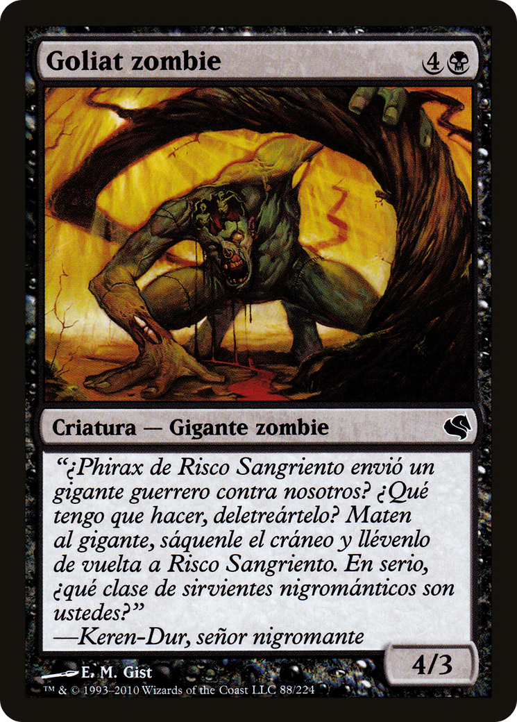 Zombie Goliath (Spanish) - "Goliat zombie" (PS11-088) [Salvat 2011]