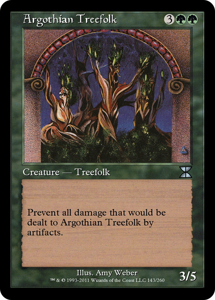 Argothian Treefolk (ME4-143) [Masters Edition IV] Foil