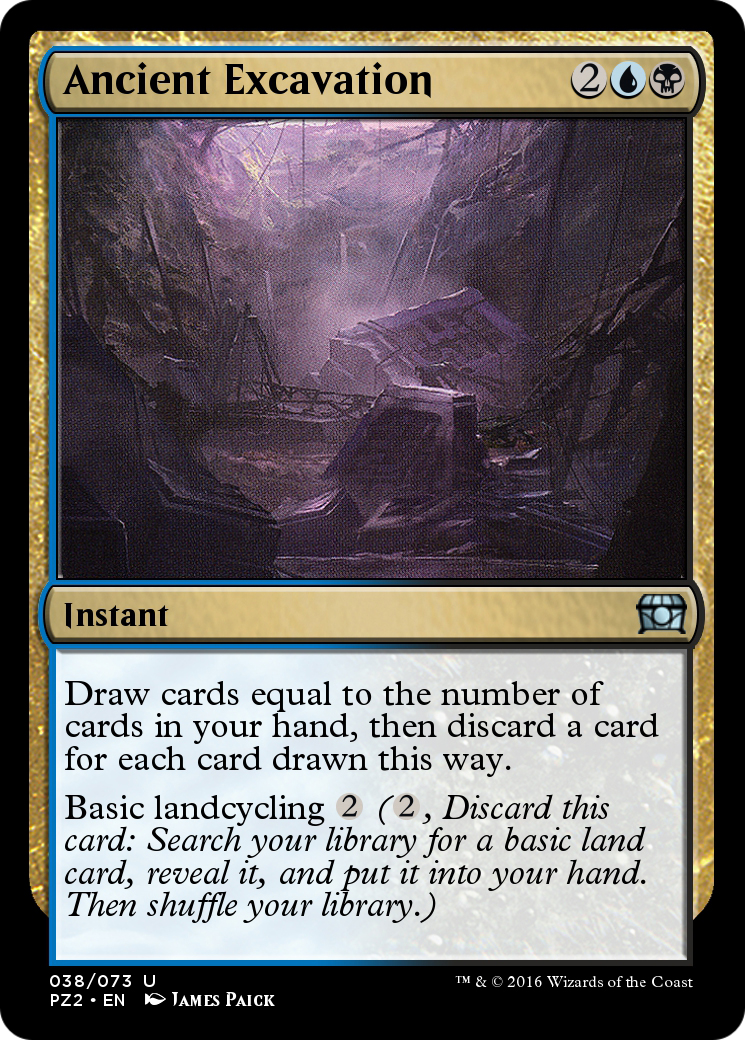 Ancient Excavation (PZ2-038) [Treasure Chest]