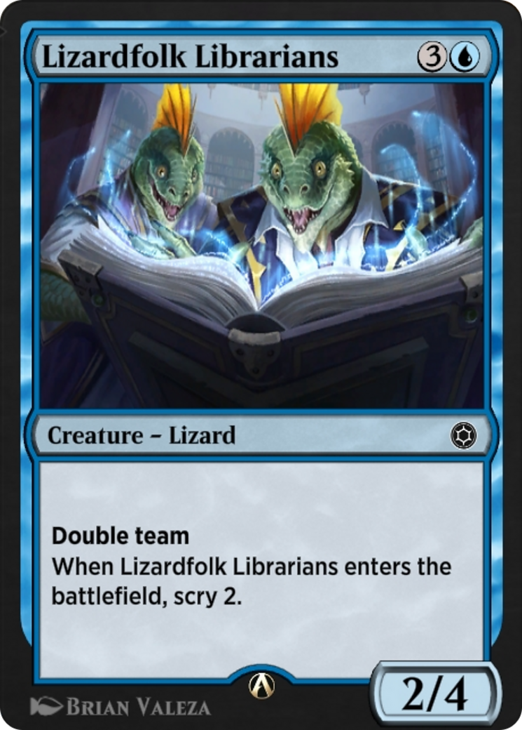 Lizardfolk Librarians (HBG-035) [Alchemy Horizons: Baldur's Gate]