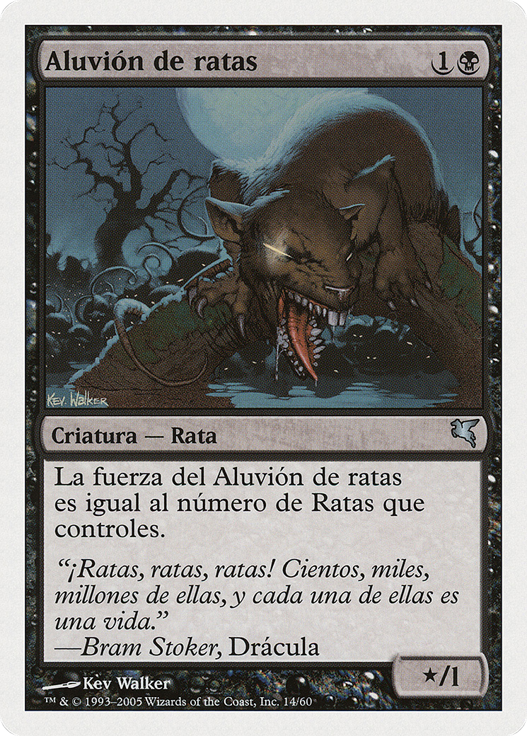 Swarm of Rats (Spanish) - "Aluvion de ratas" (PSAL-A14) [Salvat 2005]