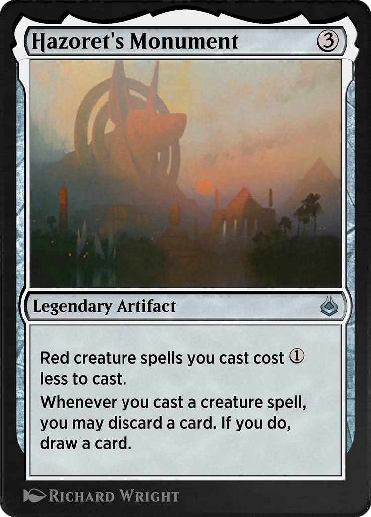 Hazoret's Monument (AKR-273) [Amonkhet Remastered]