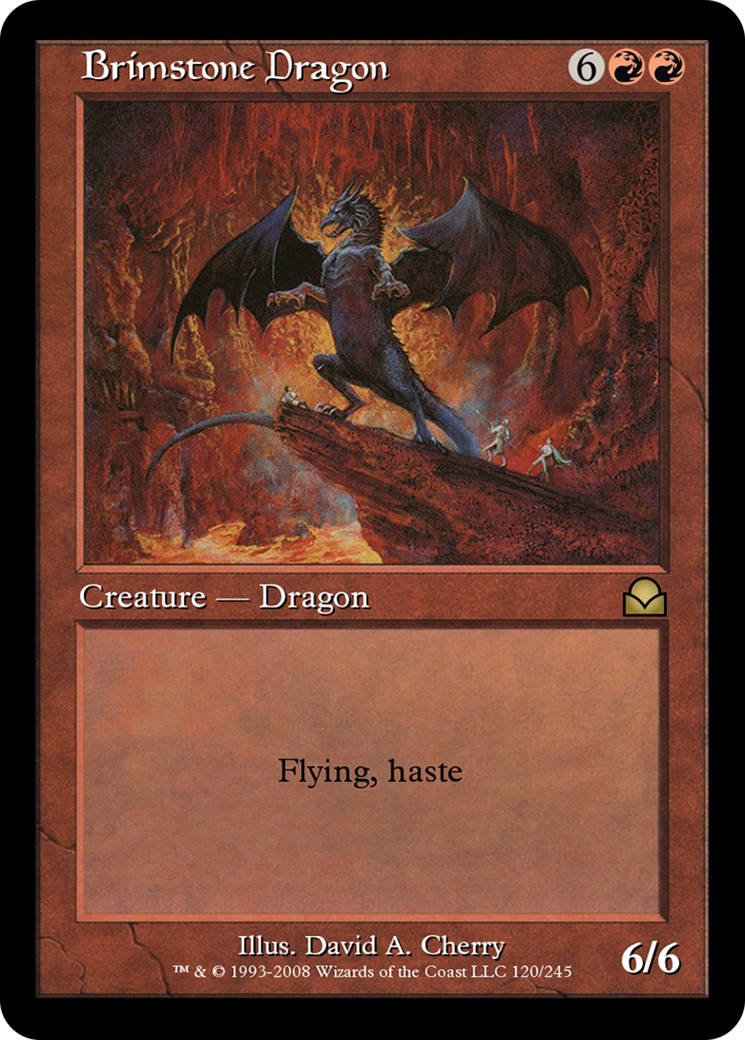 Brimstone Dragon (ME2-120) [Masters Edition II]