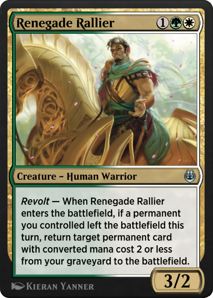 Renegade Rallier (KLR-203) [Kaladesh Remastered]