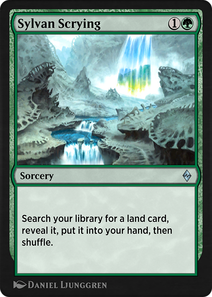 Sylvan Scrying (EA3-004) [Explorer Anthology 3]