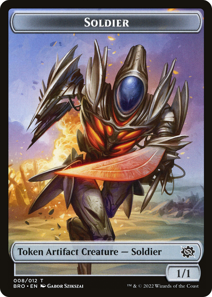 Soldier (TBRO-008) [The Brothers' War Tokens]