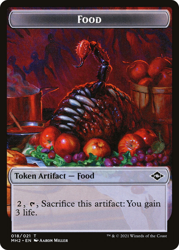 Food (TMH2-018) [Modern Horizons 2 Tokens] Foil
