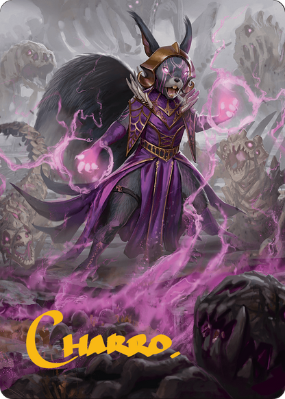 Liliana of the Dark Realms // Liliana of the Dark Realms (ABLB-051) (Borderless) [Bloomburrow Art Series] Foil