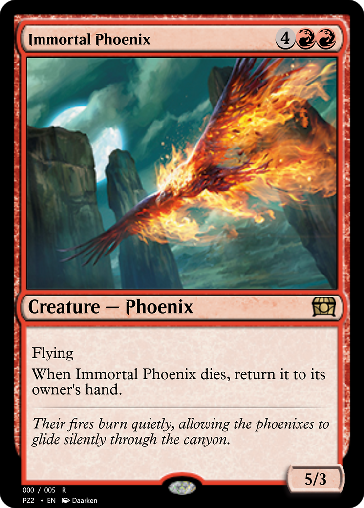 Immortal Phoenix (PZ2-70773) [Treasure Chest]