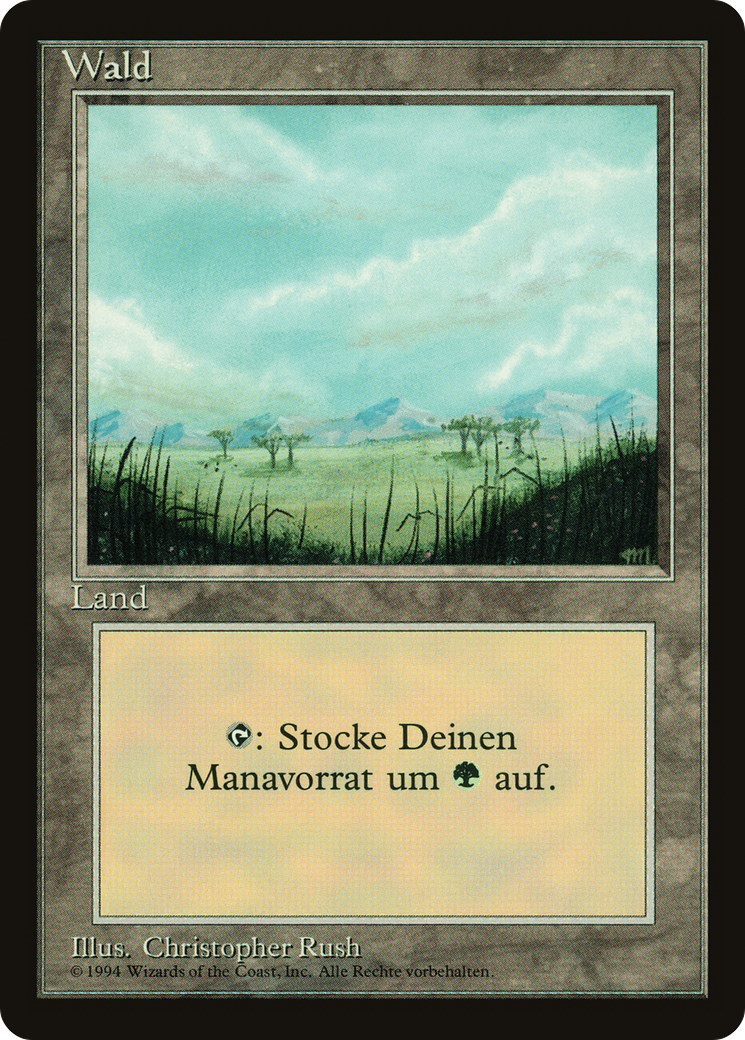 Forest (FBB-306A) [Foreign Black Border]