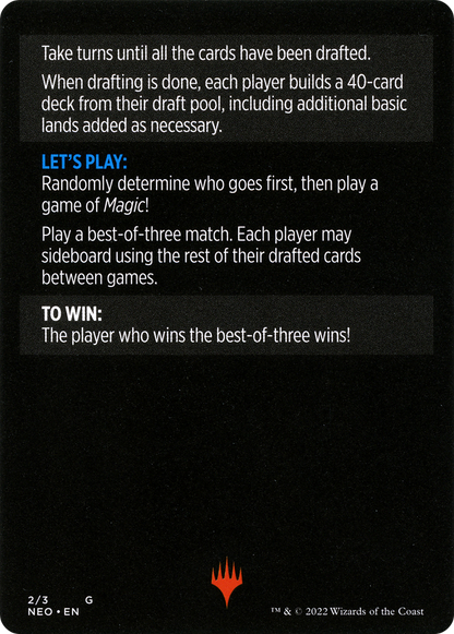 Winchester Draft // Winchester Draft (cont'd) (MNEO-002) [Kamigawa: Neon Dynasty Minigames]