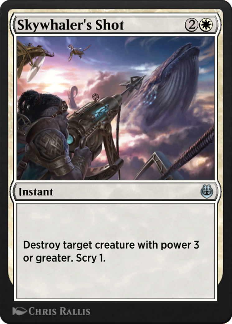 Skywhaler's Shot (KLR-031) [Kaladesh Remastered]
