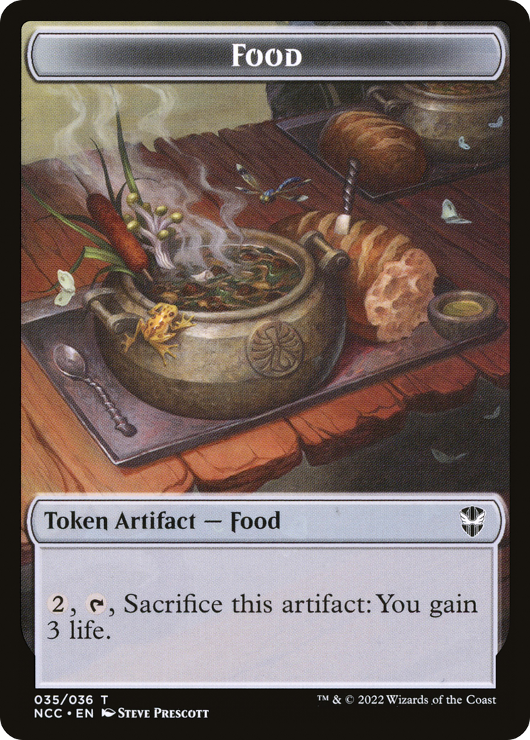 Food (TNCC-035) [New Capenna Commander Tokens]