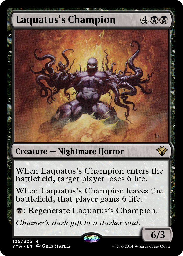 Laquatus's Champion (VMA-125) [Vintage Masters]