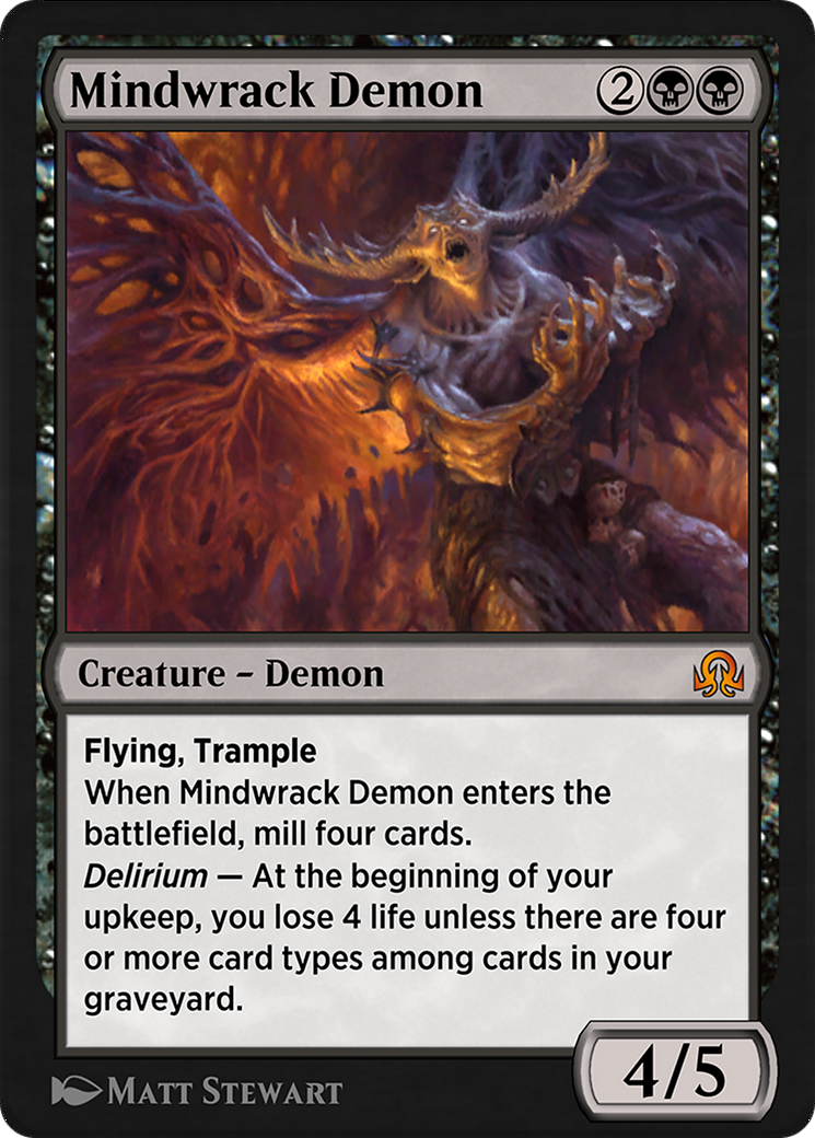 Mindwrack Demon (SIR-124) [Shadows over Innistrad Remastered]