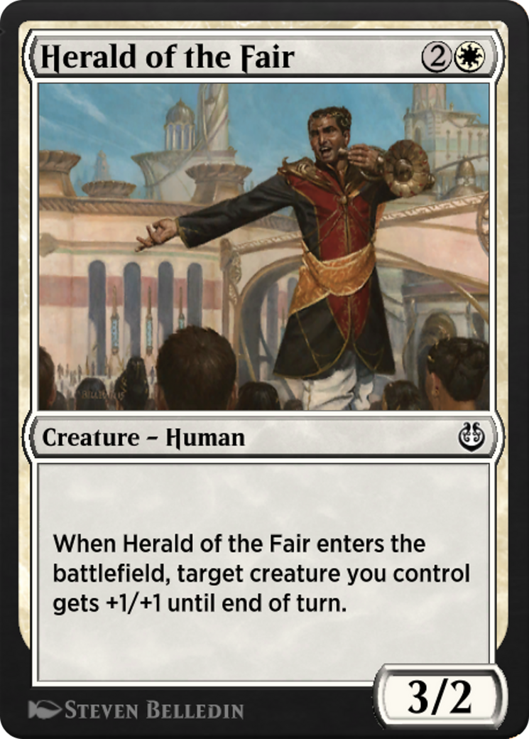 Herald of the Fair (KLR-022) [Kaladesh Remastered]