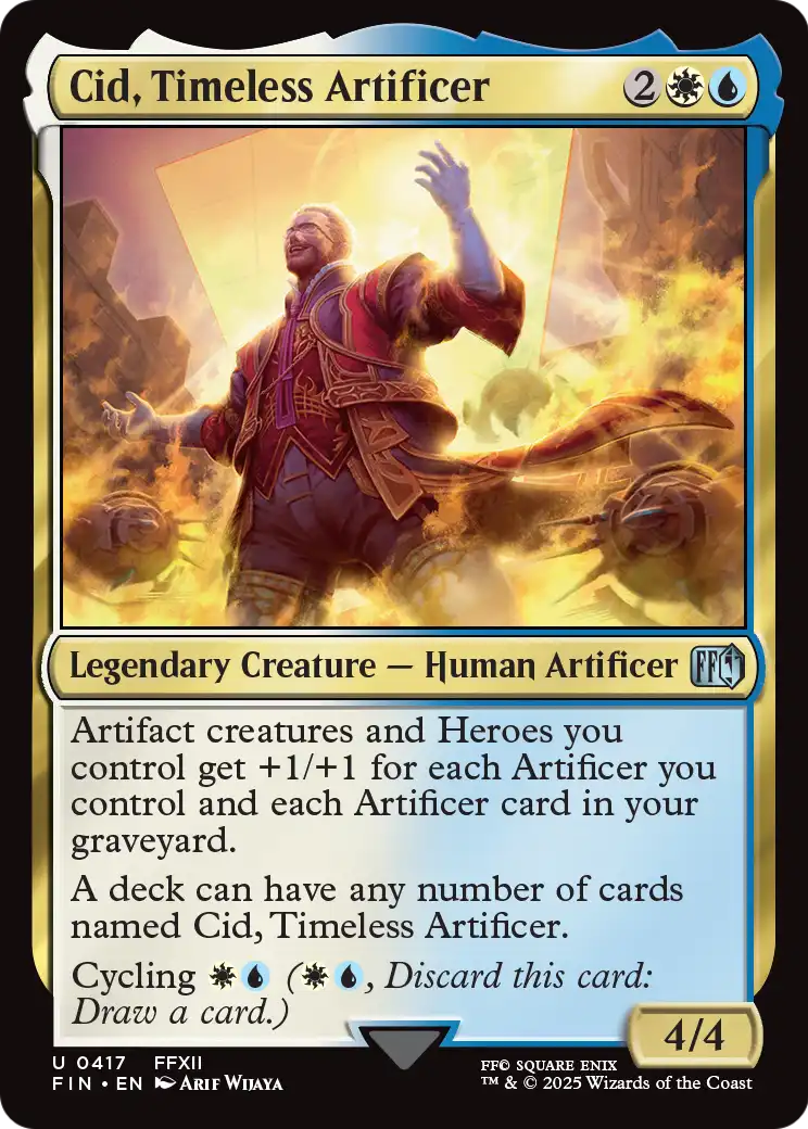 Cid, Timeless Artificer (0417) [FINAL FANTASY]