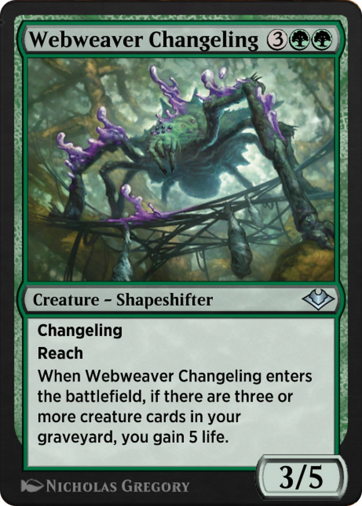 Webweaver Changeling (J21-666) [Jumpstart: Historic Horizons]