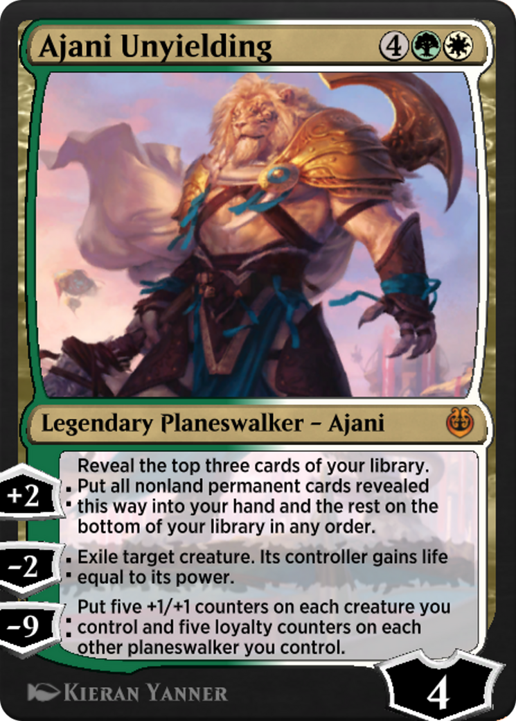Ajani Unyielding (KLR-188) [Kaladesh Remastered]