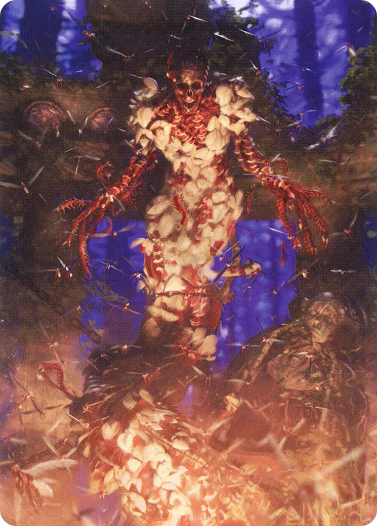 Grist, the Hunger Tide // Grist, the Hunger Tide (AMH2-055) (Borderless) [Modern Horizons 2 Art Series] Foil