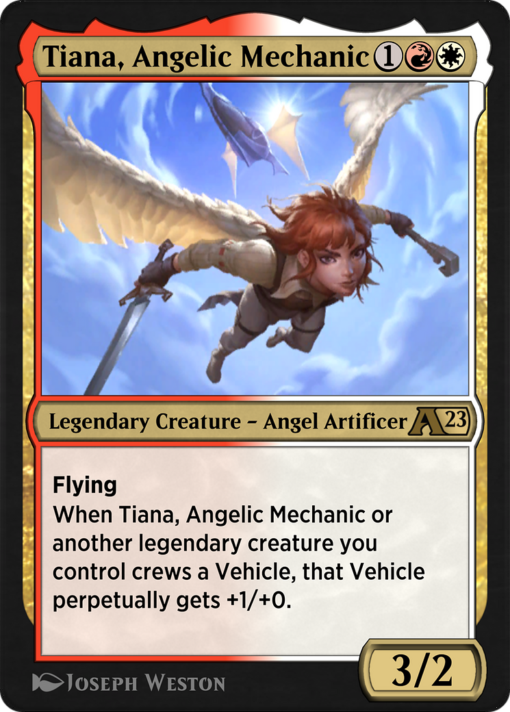 Tiana, Angelic Mechanic (YDMU-028) [Alchemy: Dominaria]