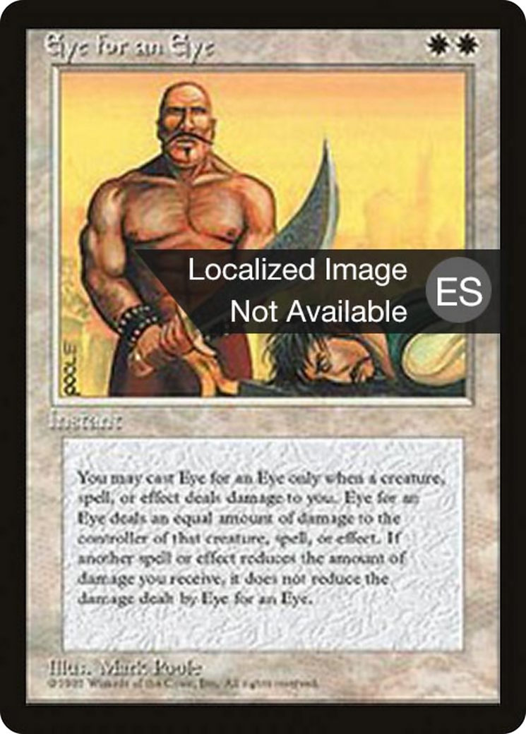 Eye for an Eye (4BB-025) [Fourth Edition Foreign Black Border]