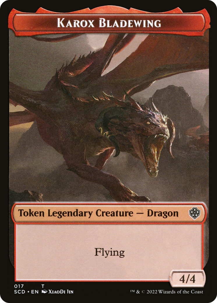 Karox Bladewing (TSCD-017) [Starter Commander Deck Tokens]